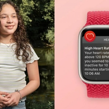 هشدارهای ضربان قلب اپل واچ باعث شناسایی و درمان سرطان یک دختر ۱۲ ساله شد