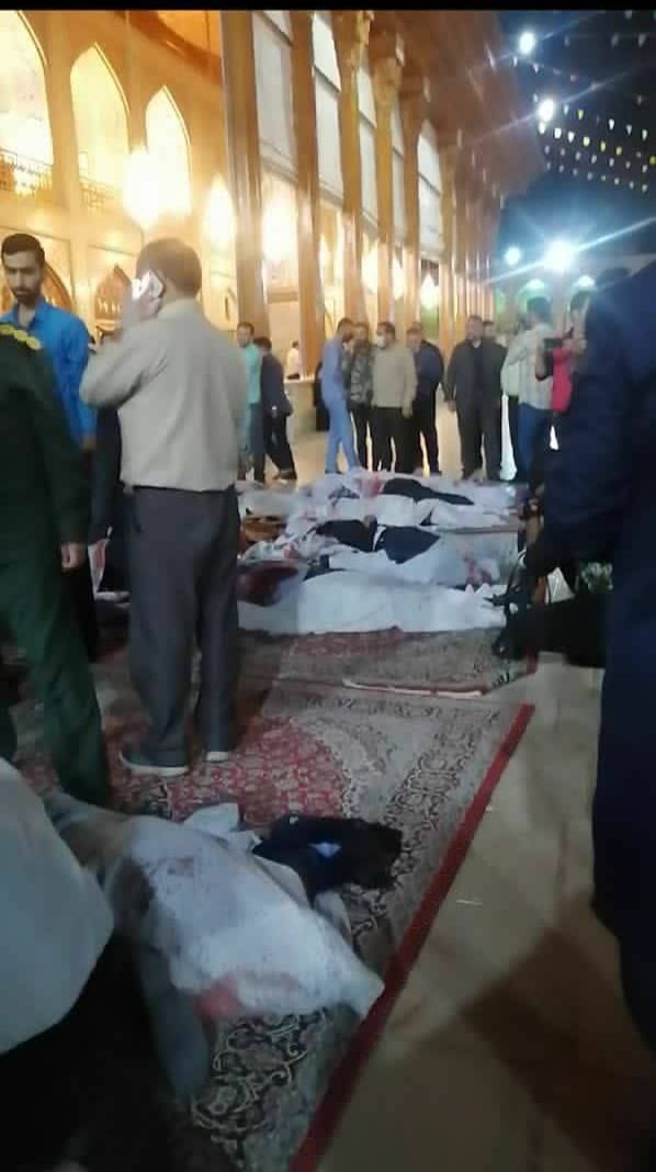 اولین تصویر از شهدای حمله تروریستی امروز حرم شاهچراغ شیراز