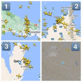 تفاوت در حجم ترافیک پردازی فرودگاه ها