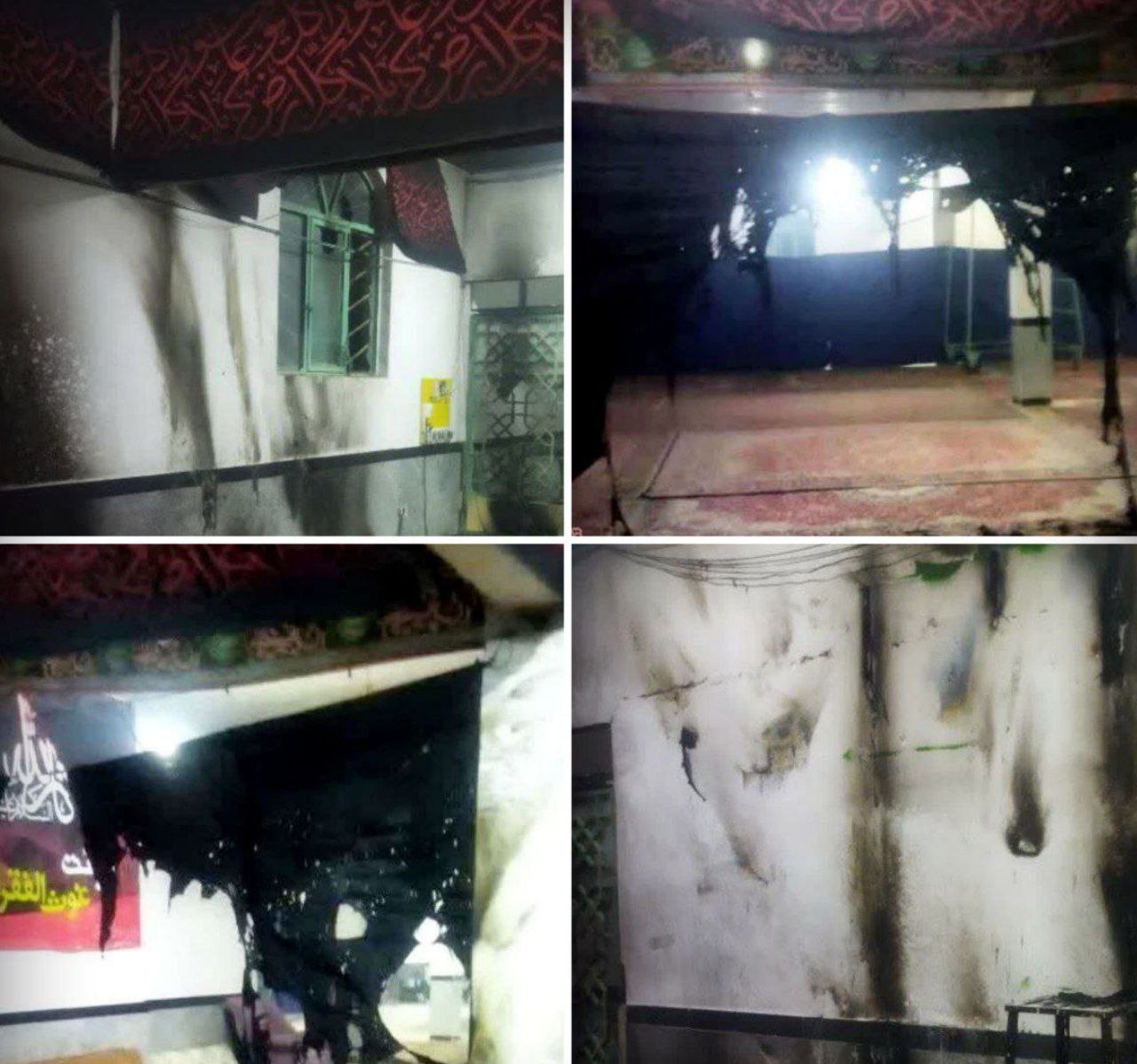 حمله به مسجد امام هادی(ع) خرم‌آباد