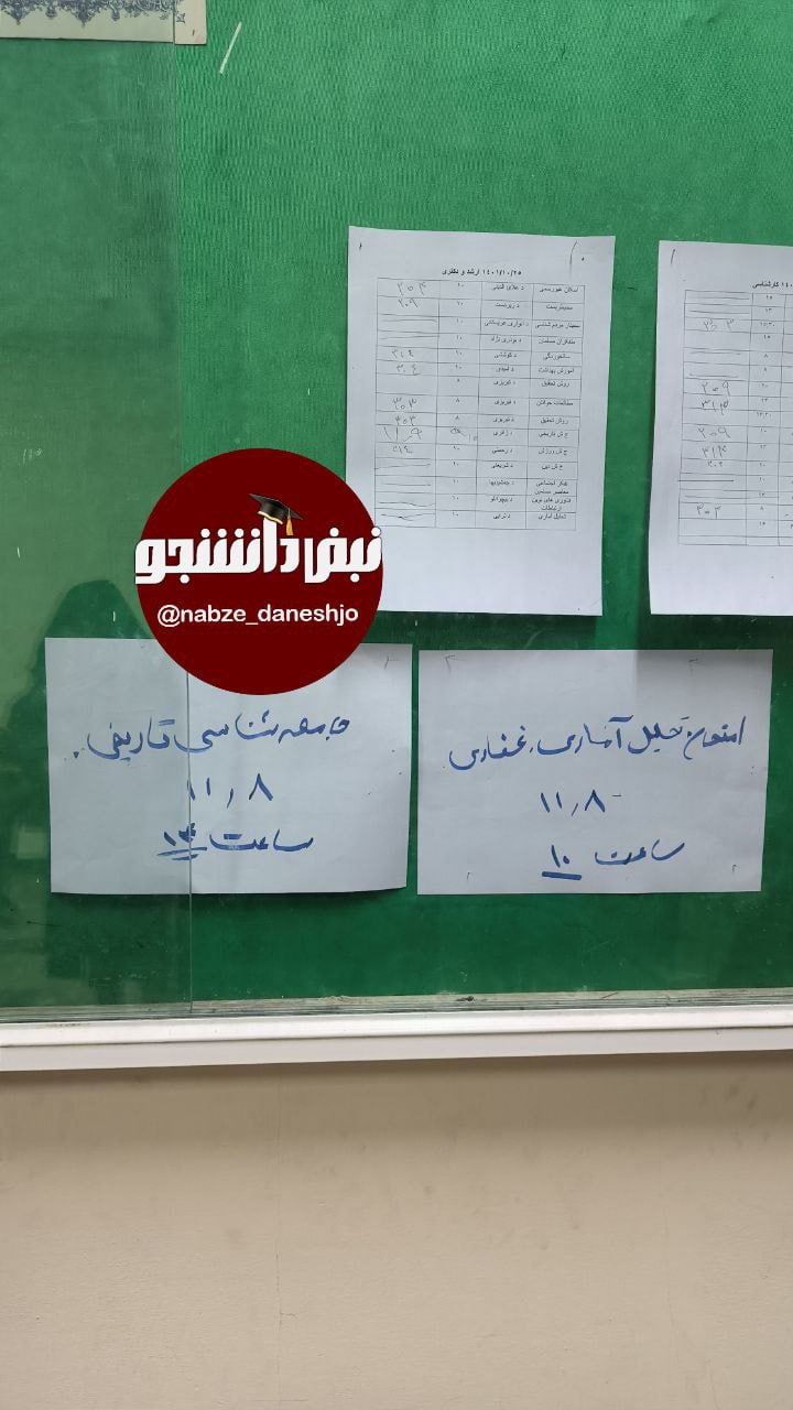 اتفاق عجیب در دانشکده علوم اجتماعی دانشگاه تهران؛ دانشجو حاضر بود؛ دانشگاه امتحان نگرفت!