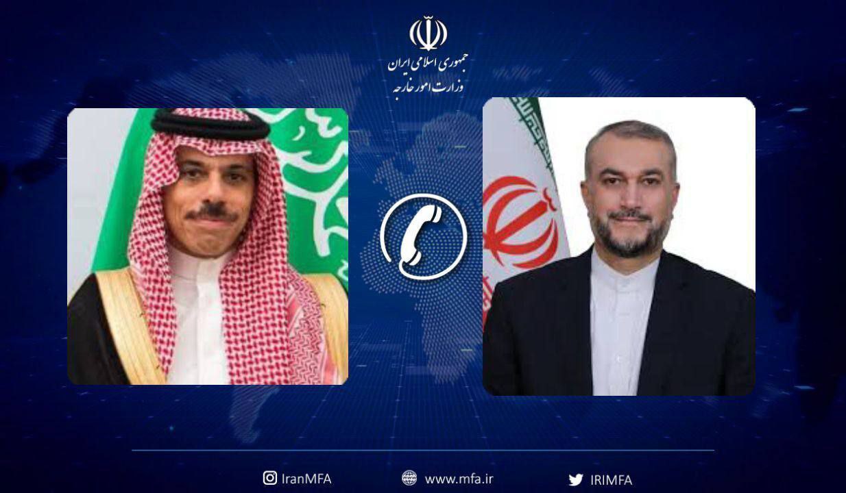 گفت‌وگوی تلفنی وزرای خارجه ایران و عربستان/ برگزاری نشست مشترک در ماه رمضان