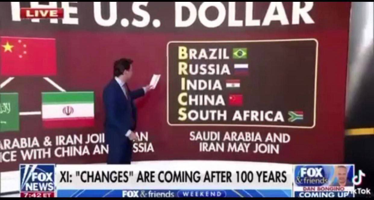 فاكس نيوز: توافق چين با ايران، هند، عربستان و روسيه ضربه مهلک به دلار است