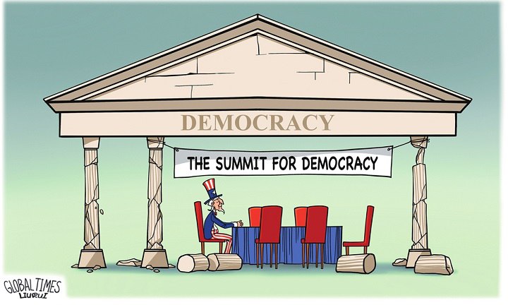 آمریکا برای عدم دعوت از همه کشورهای غربی به «نشست دموکراسی» توضیح نداد