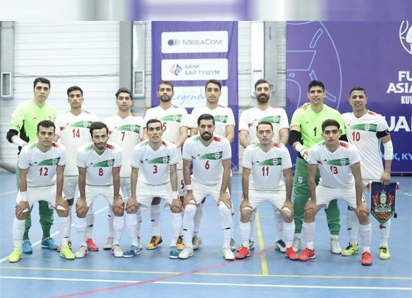 اعلام زمان دیدار‌های تیم ملی فوتسال ایران در آسیا