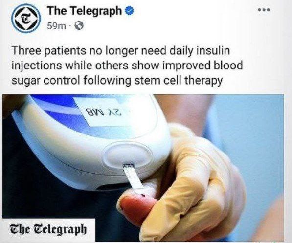 خبر خوب برای افرادی که دیابت دارند