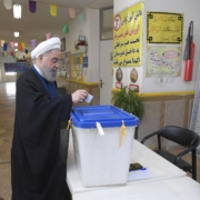 حضور روحانی در انتخابات ریاست جمهوری چهاردهم