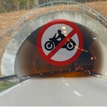 ممنوعیت تردد موتورسیکلت‌ها در تونل ها