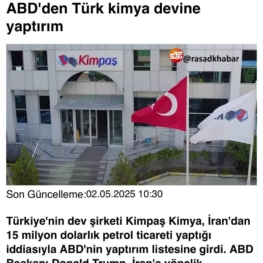 تحریم یک شرکت بزرگ ترکیه بدلیل همکاری با ایران