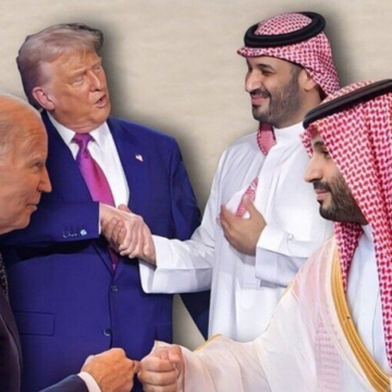 ترامپ سفر بایدن به عربستان را مسخره کرد: ما به آن‌ها عشق دادیم، نه مشت!