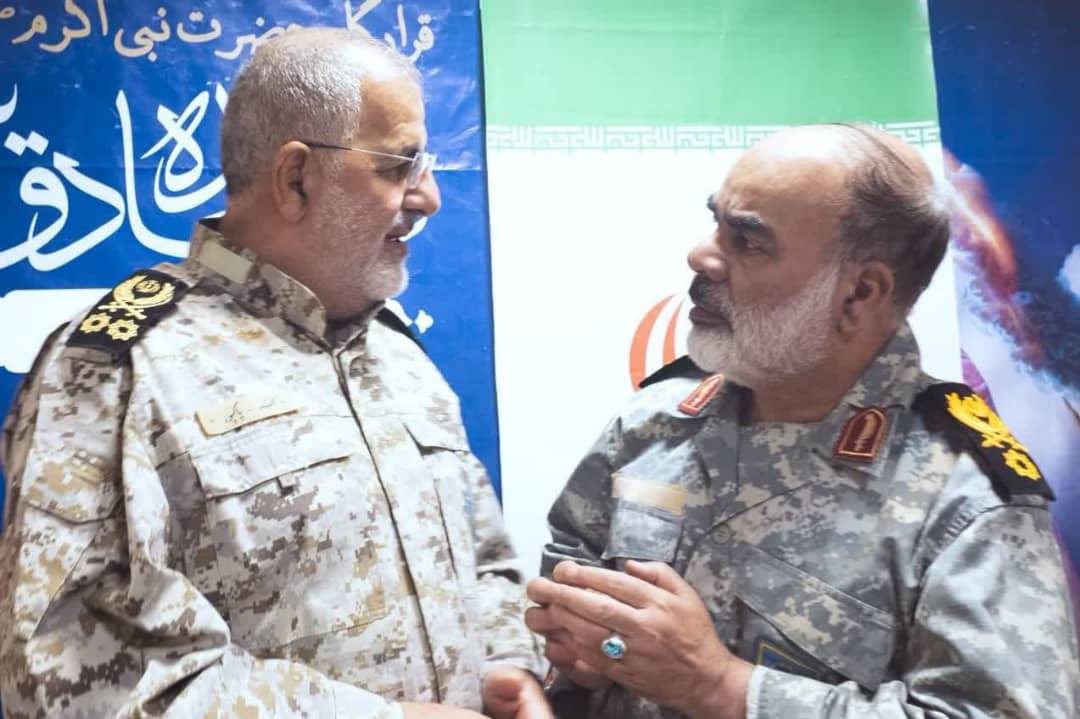 تصویر جدید از سرلشکر پاکپور فرمانده کل سپاه در لباس رزم